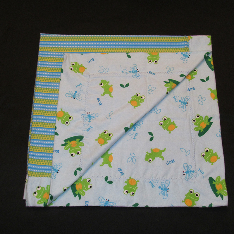 Frogs and Dragonflies Blanket